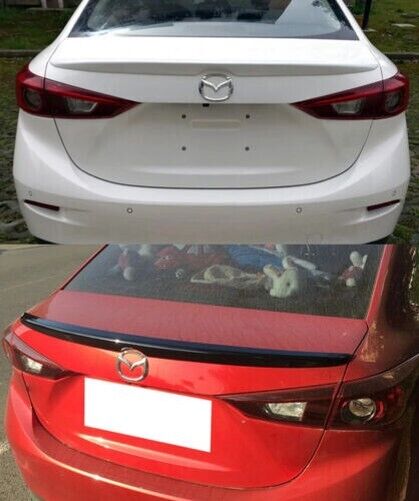 Spoiler Motorhaube Mazda 3 Limousine Von 2015 + Look Tuning Sport IN ABS