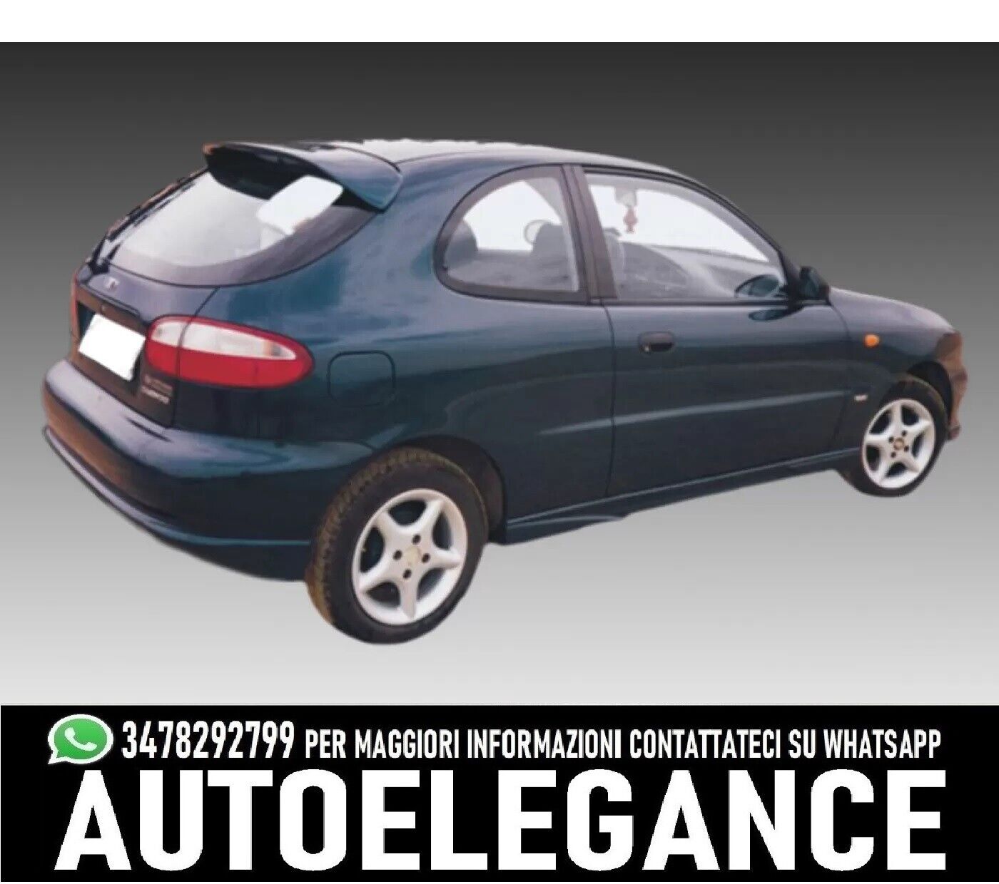 Jupes Lat&eacute;rales Daewoo Lanos Hatchback (1996-2002)