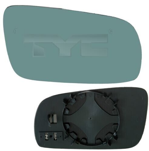 Vetro specchietto destro per VW Bora 1J2 1998-2013 vetro specchietto riscaldato