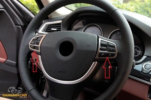 Paravolante telaio cromato opaco per BMW Serie 5 F10 F11-mostra il titolo origin