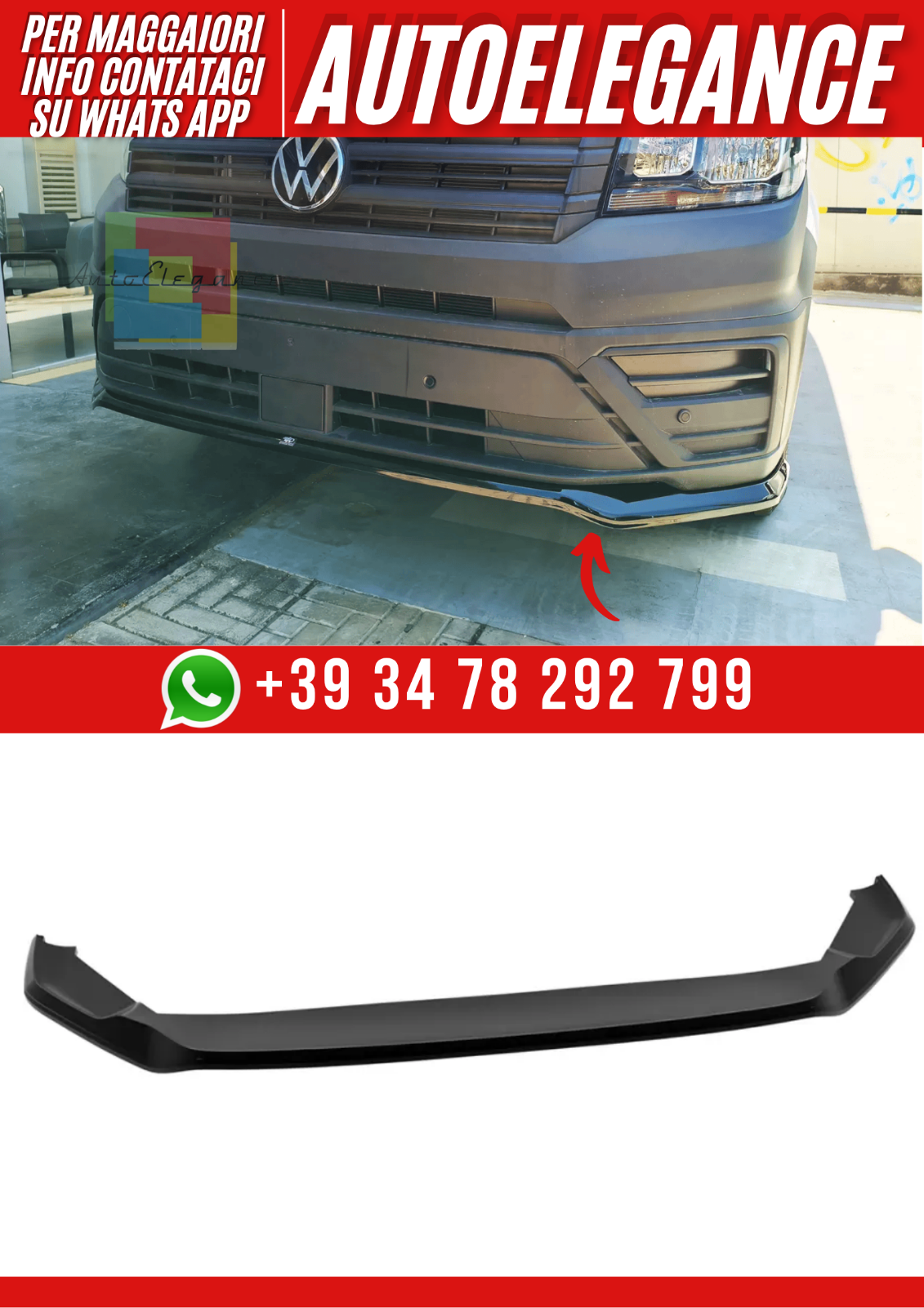 Divisor Frontal Volkswagen Crafter Mk2