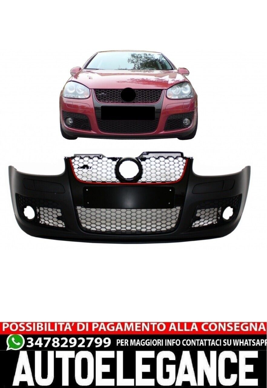 Pare-Chocs Avant Adapt&eacute; Pour VW GOLF 5 V MK5 (2003-2007) JETTA (2005-2010) GTI
