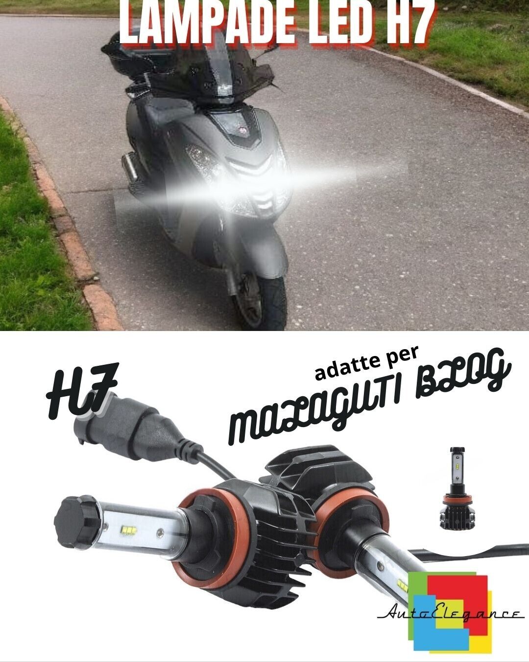 ?KIT LED H7 6000K CANBUS XENON 9800 MALAGUTI BLOG LUMEN?