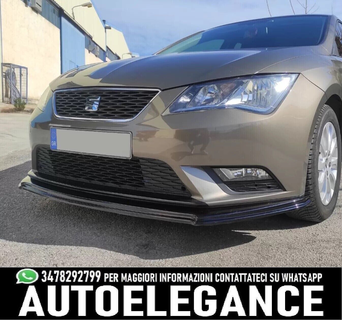 Splitter delantero Leon Mk3 (2012-2017)