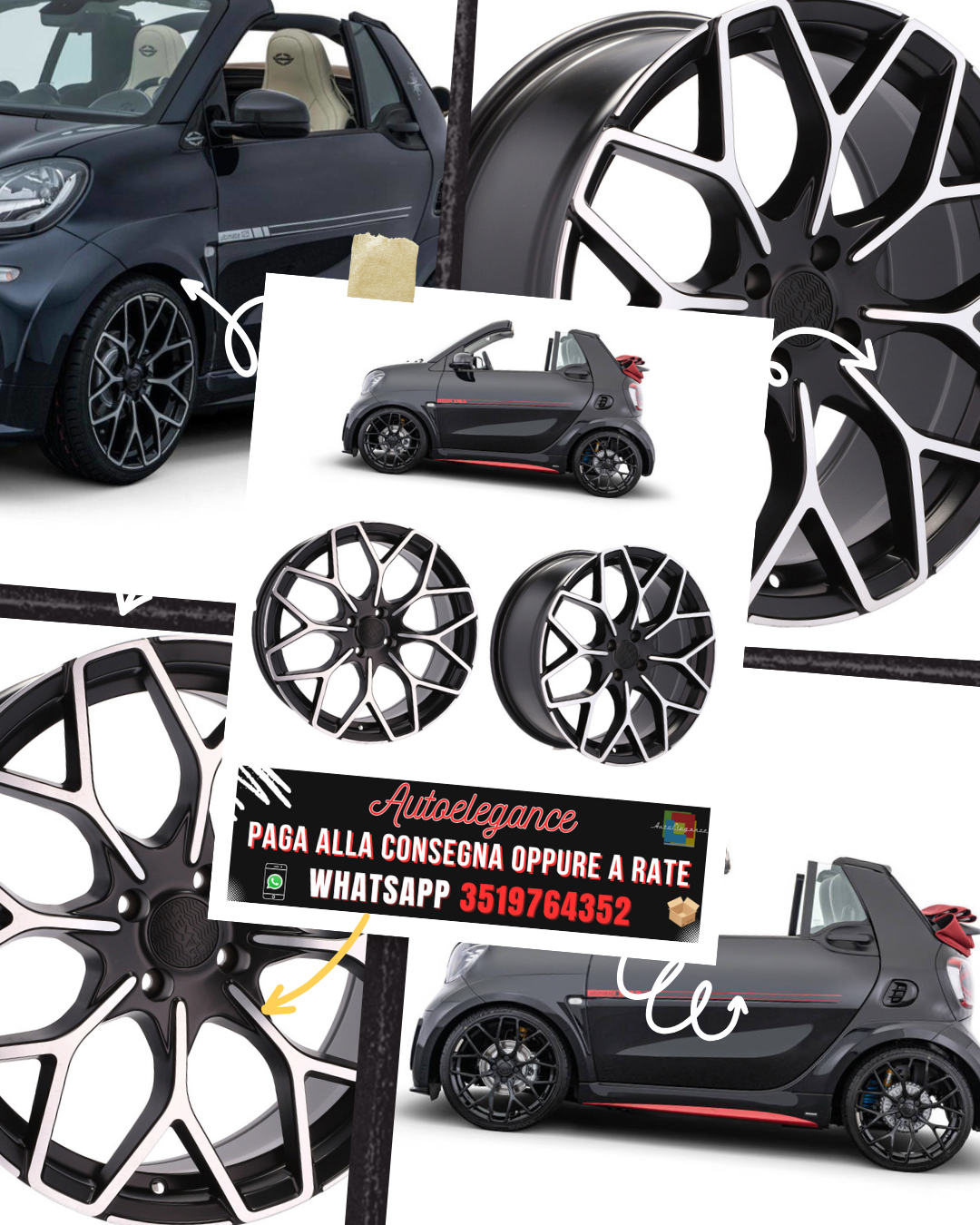 CERCHI CERCHIO IN LEGA 16" Adatto per CHEVROLET CITROEN DACIA DAEWOO DAIHATSU