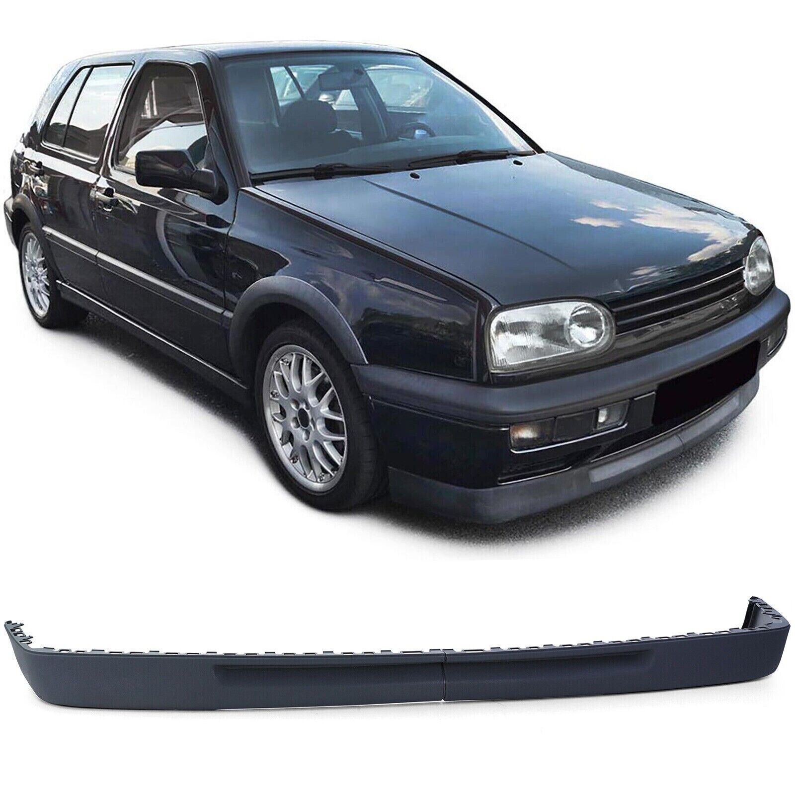 Spoiler Vorne Lip Version Sportfahrwerk f&uuml;r VW Golf 3 Limousine Variante Cabrio