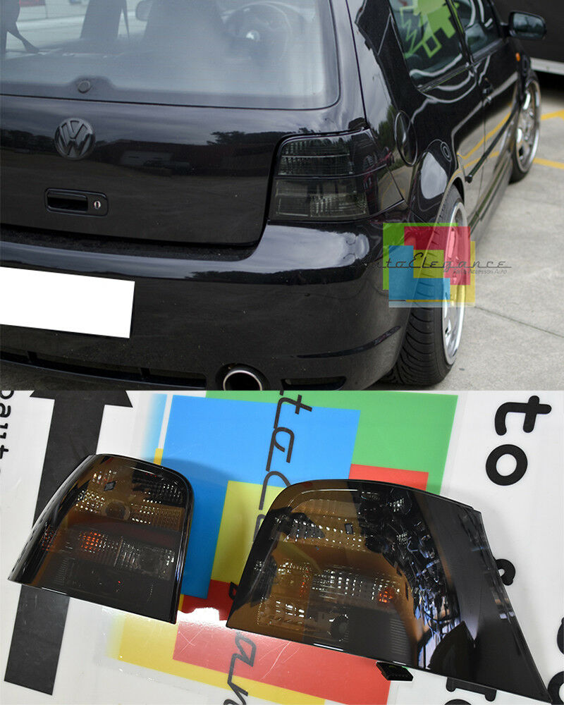 FARI POSTERIORI FUME' NERI FANALI SPORTIVI - VW Golf 4 1997-2004 LOOK TUNING