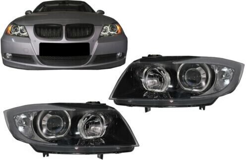 Leuchtt&uuml;rme LED Angel Eyes f&uuml;r BMW Serie 3 E90 Limousine E91 Touring 03.05-2011