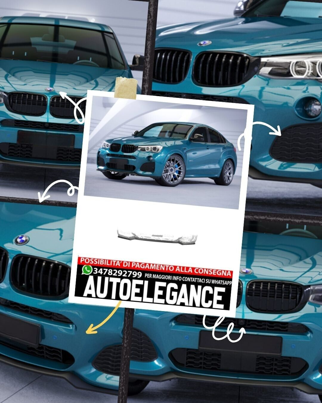 SPOILER adecuado para BMW X4 (F26)