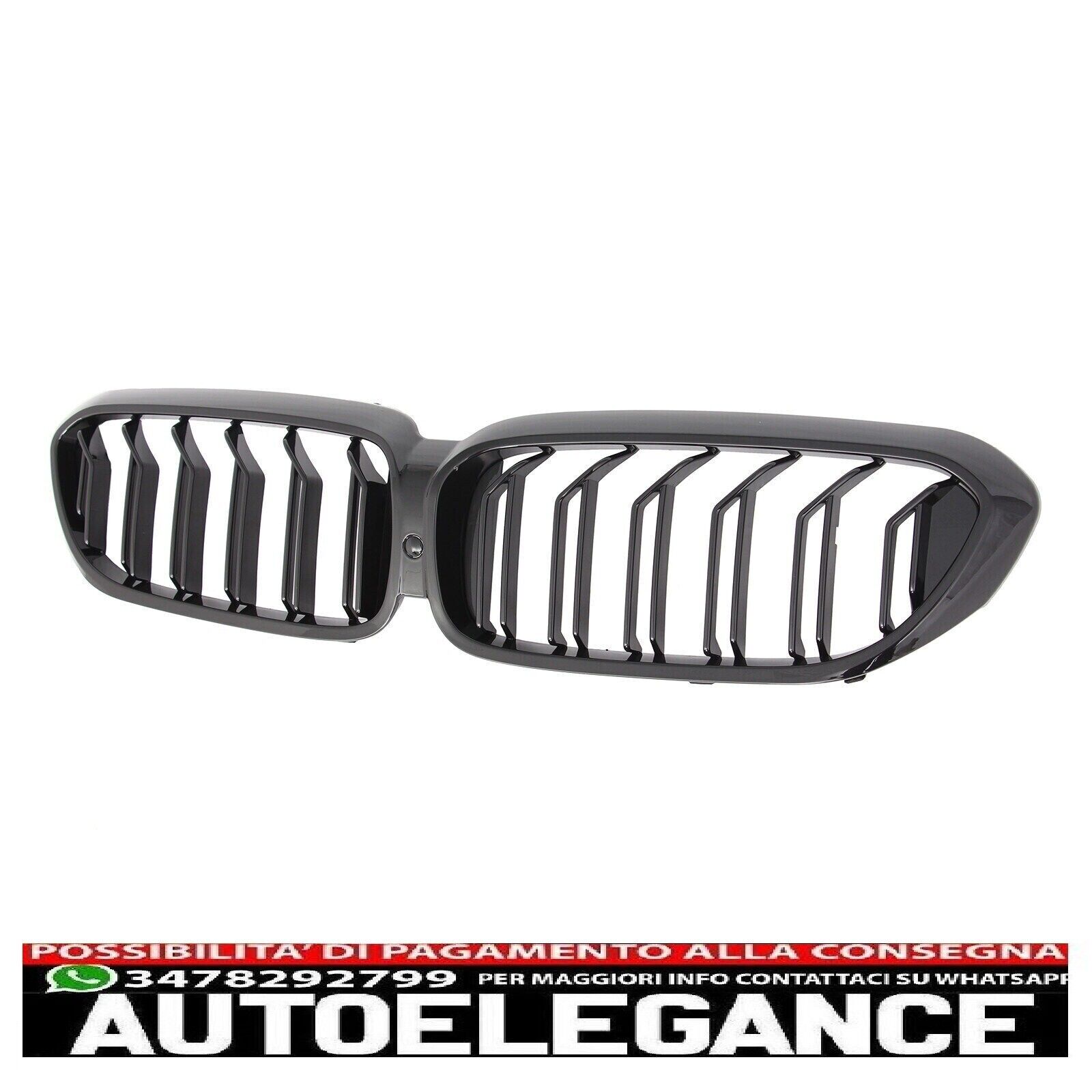 Radiator Gitter Facelift Optic Niere Grill Passt BMW G30 17-20 Gloss Black