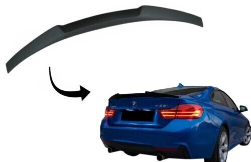 Spoiler bagagliaio per BMW Serie 4 Coupe F32 2013+ M4 CSL look nero opaco-mostra
