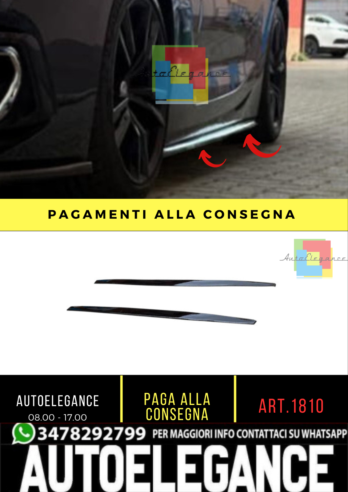 1810 Faldas Cortas Adecuadas Para BMW Z4 G29 2018+ Look M Negro Brillante