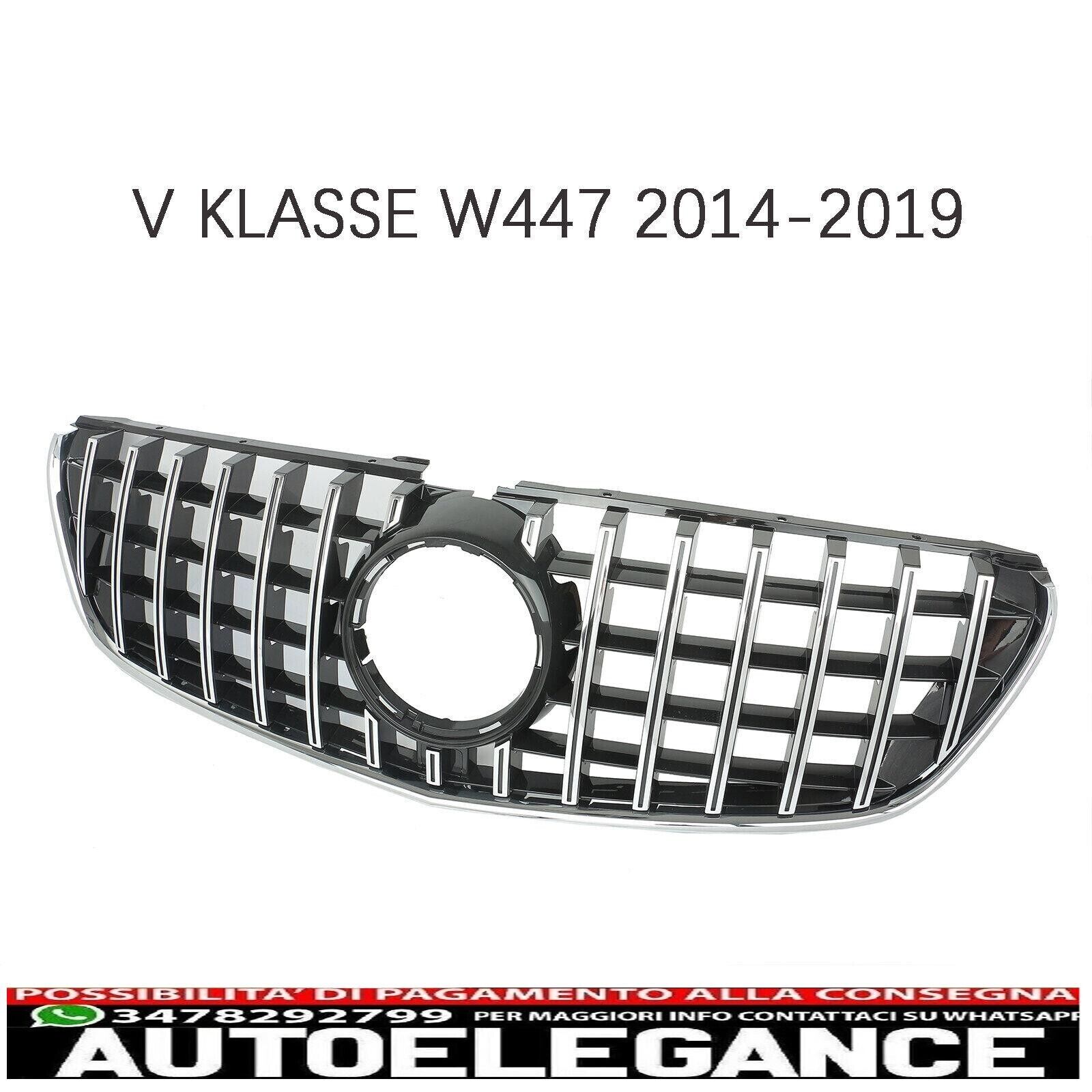 griglia radiatore griglia panamericana adatta per mercedes classe v w447 14-19 c