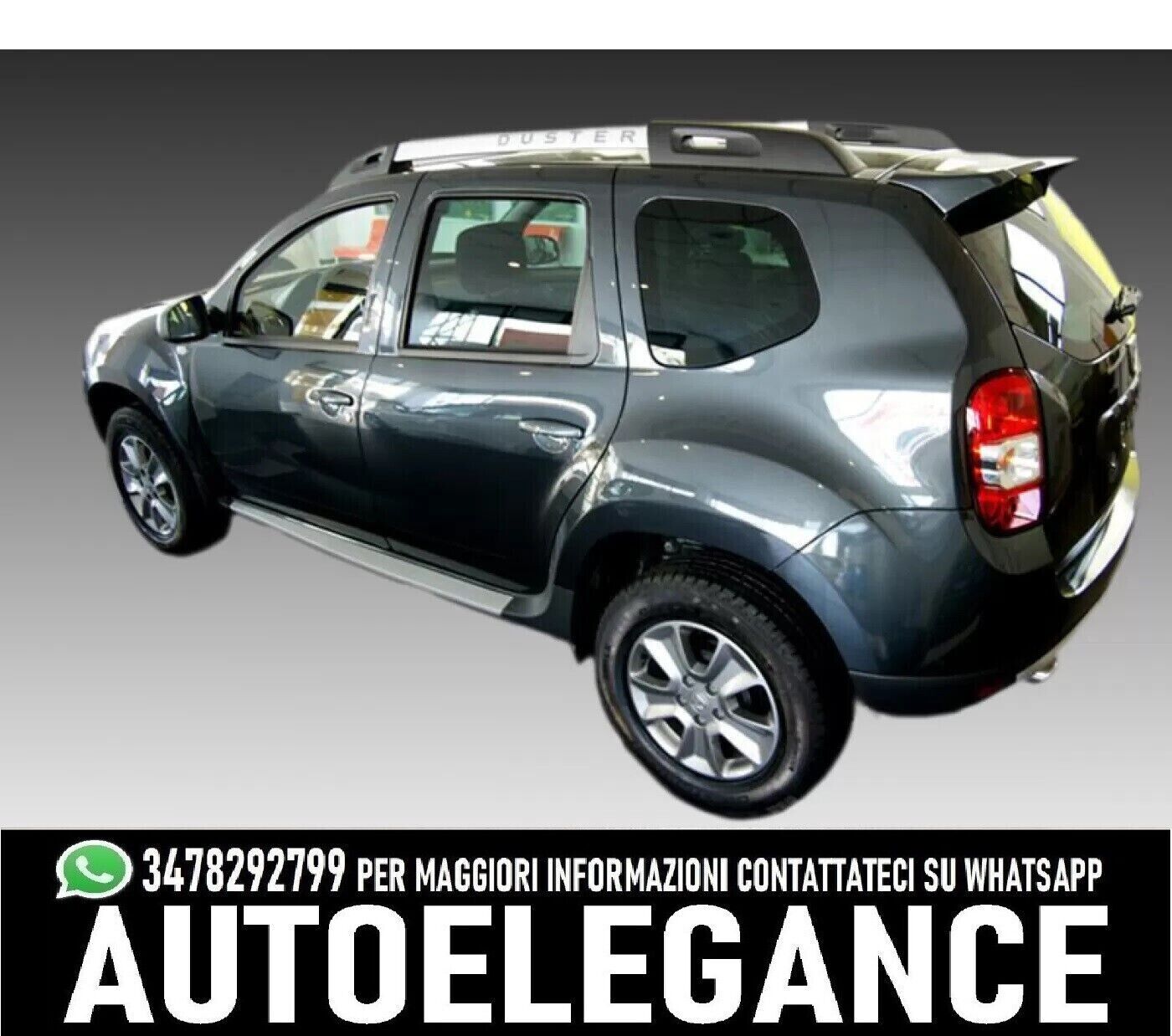 Spoiler de techo Dacia Duster Mk1 (2010-2017)