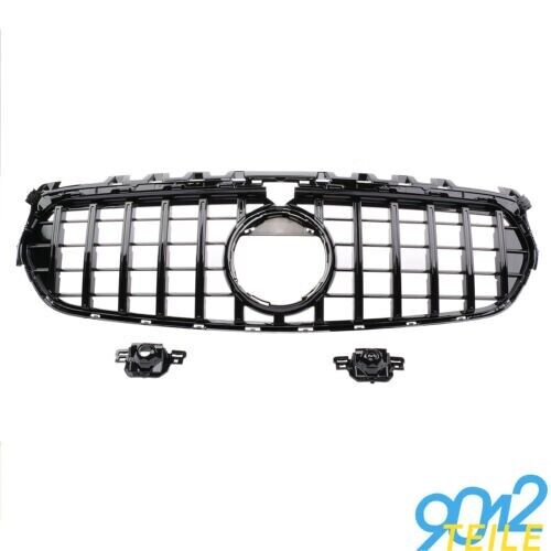 F&uuml;r Mercedes Gt Look Gitter Klasse B W247 Von 2018 Poliert Schwarz Radiator