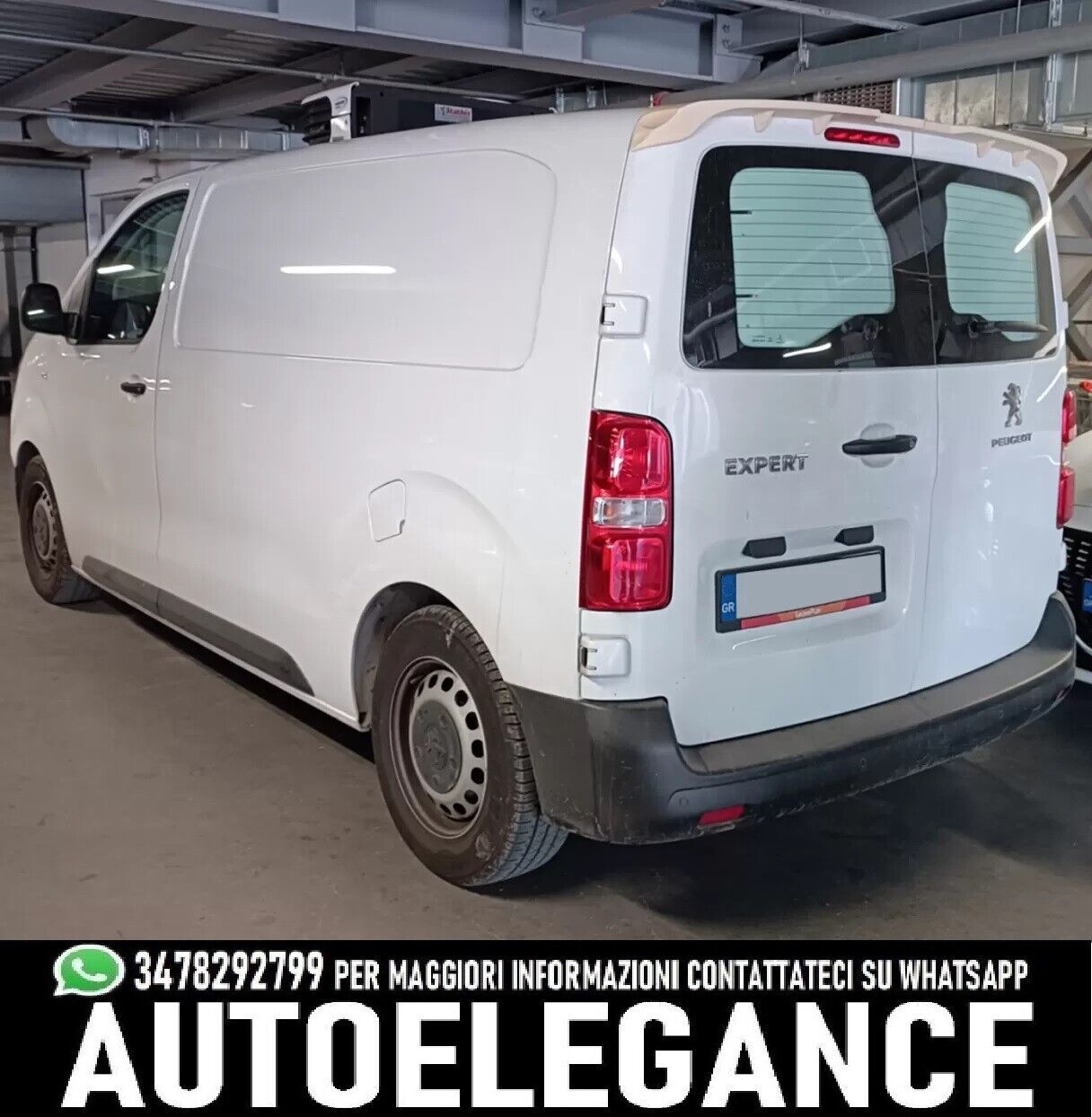 Spoiler tetto V.2 Porte del fienile Peugeot Expert / Traveller Mk3 (2016-)