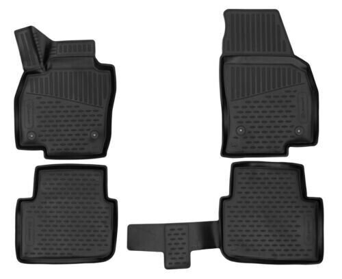 Tappetini in gomma per Skoda Kamiq 19- tappetini in gomma 4 pezzi conchiglie 3D