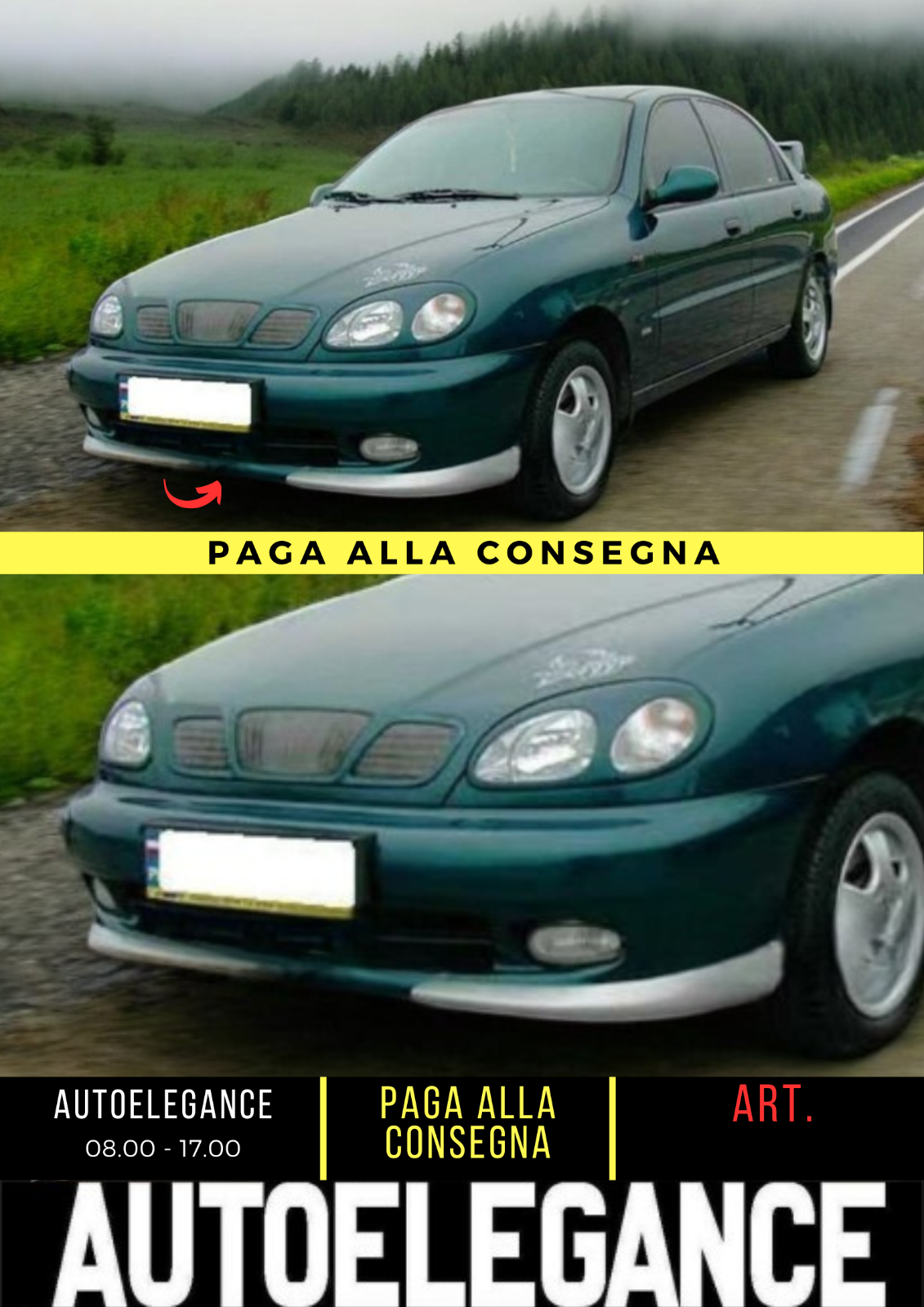 Pare-Chocs Avant Compatible Avec DAEWOO FSO LANOS