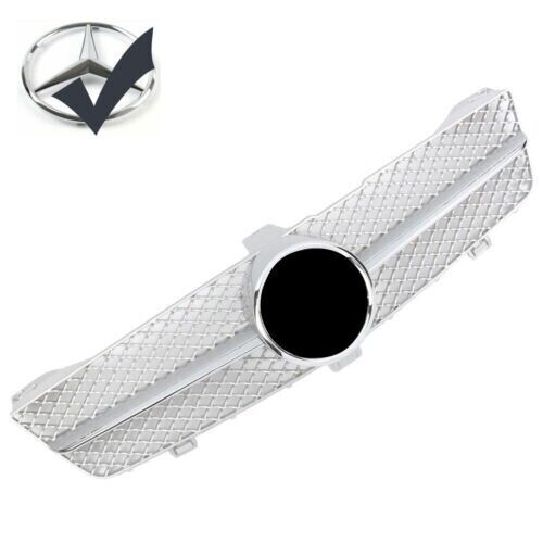 Gitter Sportfahrwerk f&uuml;r Geeignet f&uuml;r Mercedes W219 CLS 2008-2010 Silber Crom