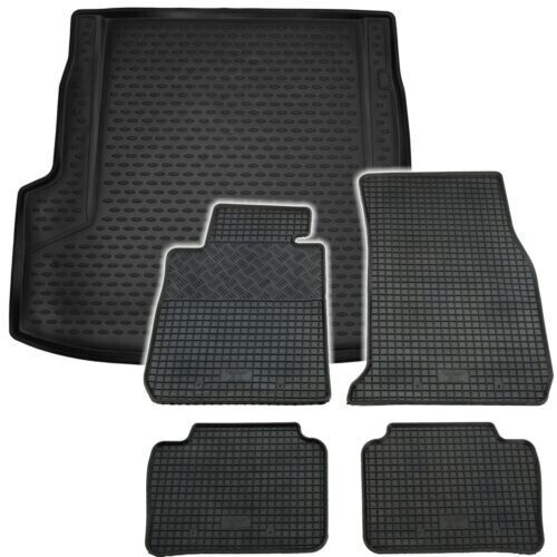 Tappetini vano bagagli in gomma per BMW Serie 3 F31 Touring 2012- Set fit mat