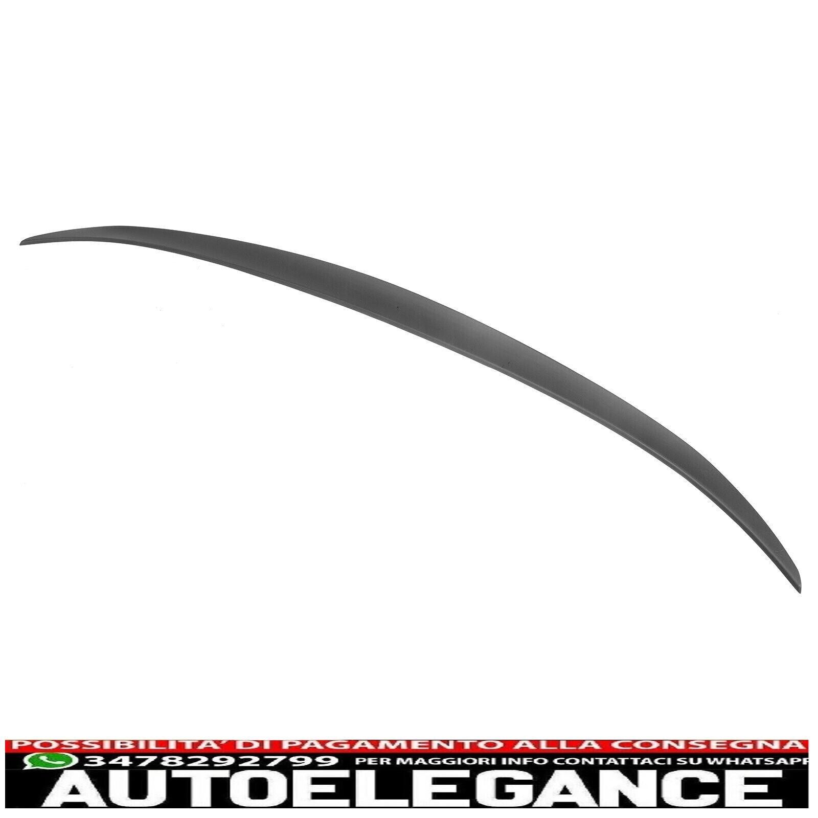 Heckspoiler f&uuml;r BMW Serie 5 f10 Limousine Optik m5 Mit Grundierung Matte Black N