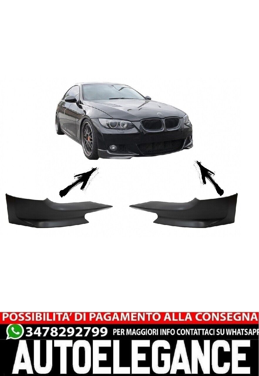 Spoiler paraurti anteriore adatto per BMW Serie 3 E92 (2006-2010) M-Tech Design