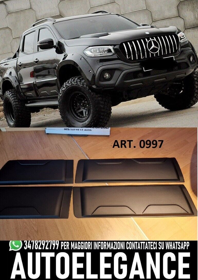 0997 Mercedes Benz W470 2017+ Portes Allargate Protections