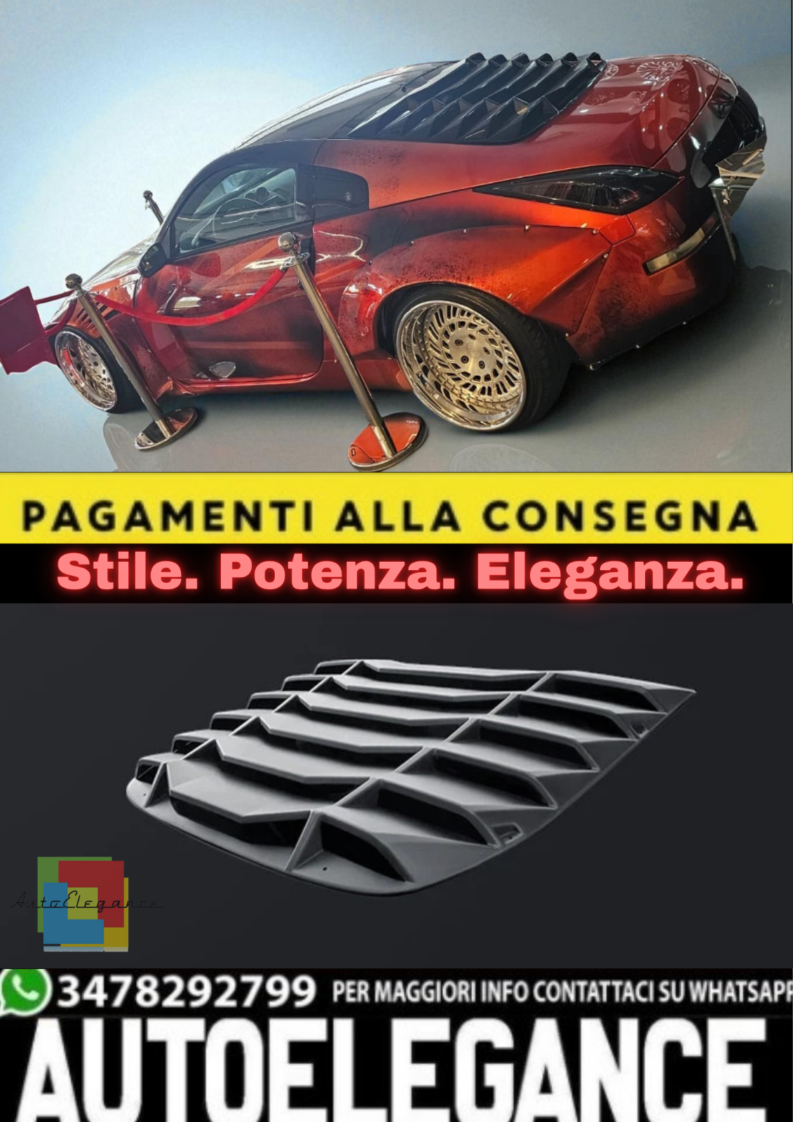 Luneta Trasera Veneziana Para Nissan 350Z &ndash; Toldo Exterior