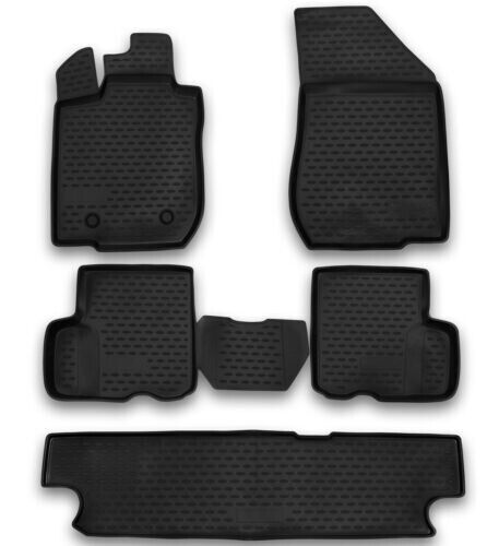 Tappetini in gomma per Dacia Logan MCV 06-13 tappetini in gomma 4 pezzi conchigl