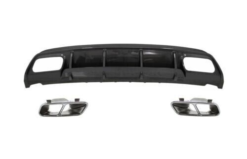 Diffusore Posteriore Scarico per Mercedes W176 A 2013-2018 Carbonio A45 Facelift