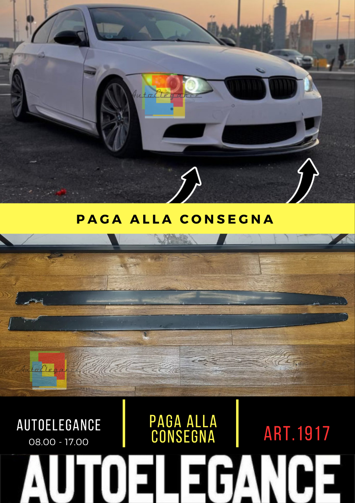 1917  Sous Minijupes Adapt&eacute; Pour BMW S&eacute;rie 3 E92 2007+