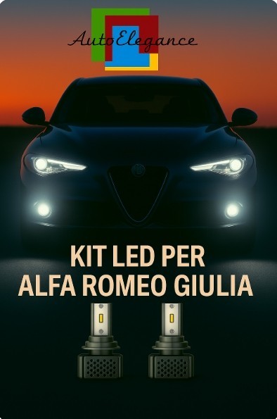Set LED D3S 6000K Blanc Canbus &ndash; Croisement pour Alfa Romeo Giulia