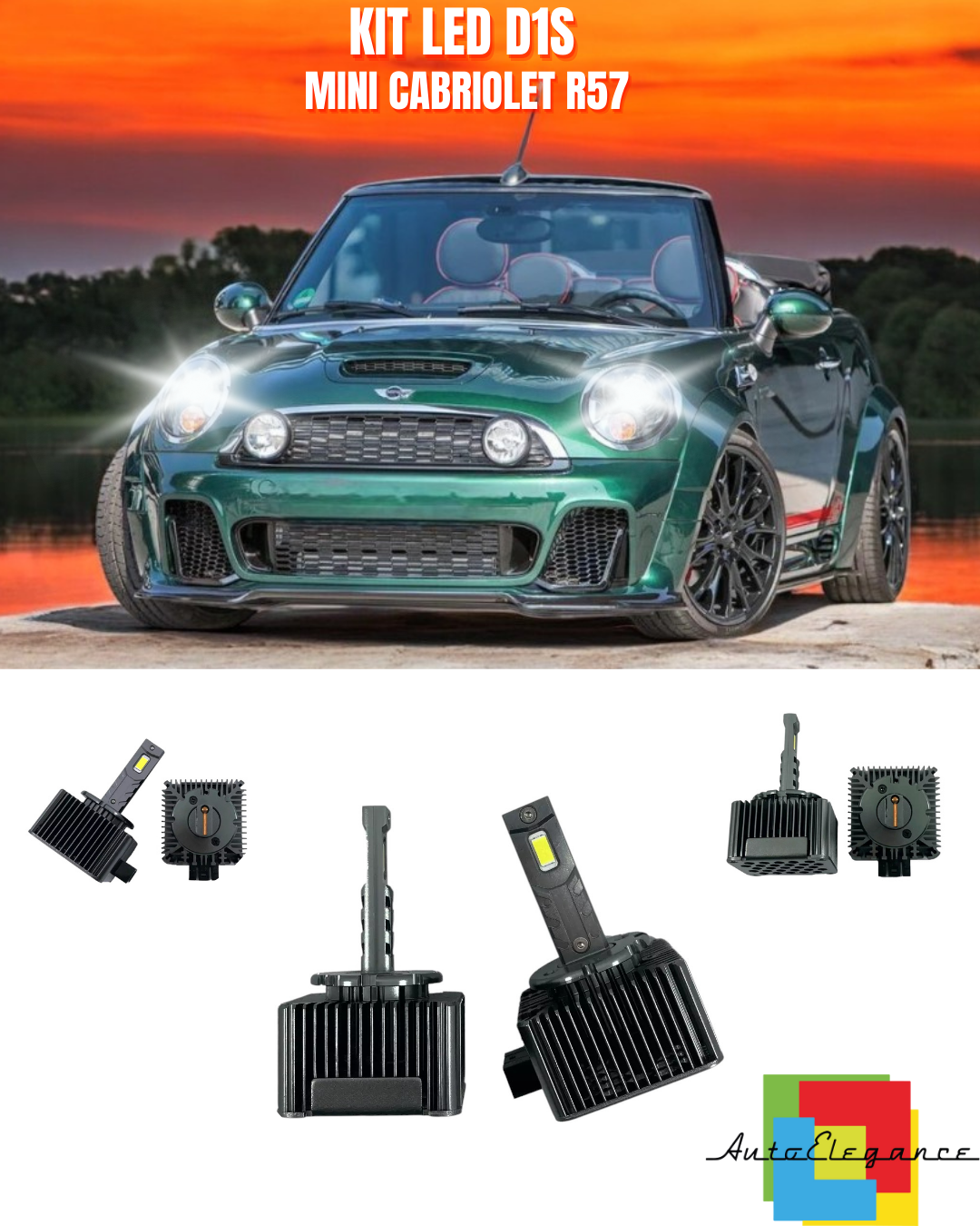 ? Leuchten Abblendlicht D1S LED 6000K Passend F&uuml;r Mini Kabriolett R57 ?