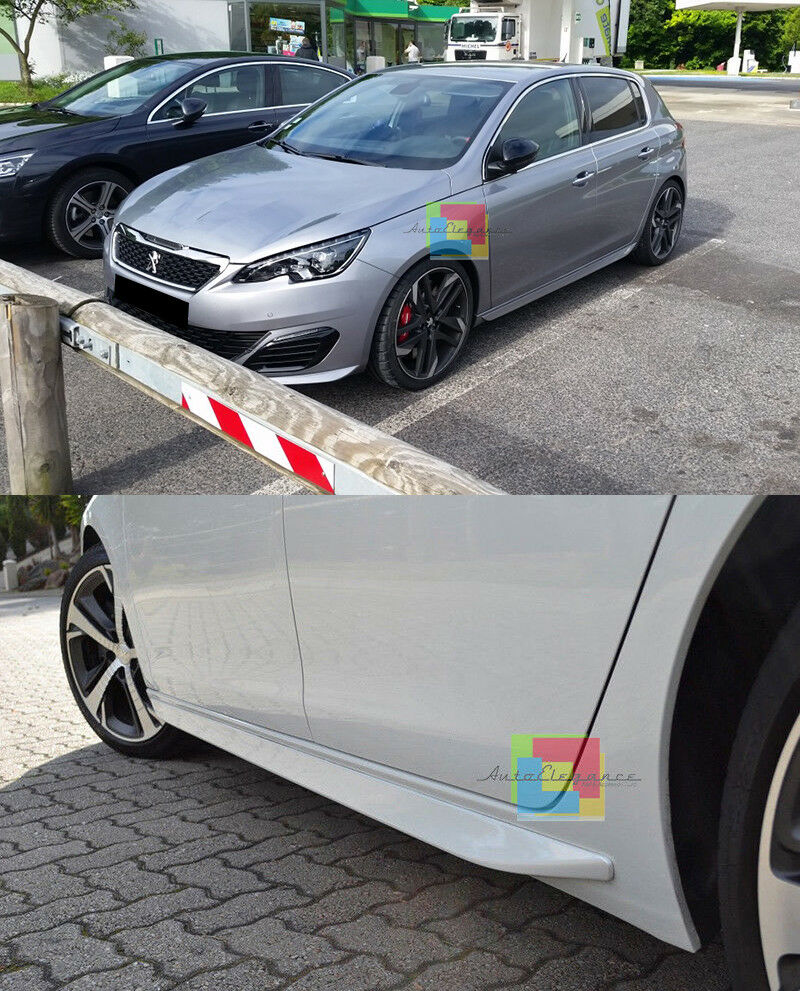 Sous Port Lat&eacute;ral Gt Line - Peugeot 308 II 5 Portes 2013 + Spoiler Mini-Jupes