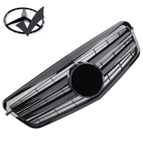 Griglia La griglia sportiva si adatta a Mercedes W212 S212 FINO AL 2013 nero luc