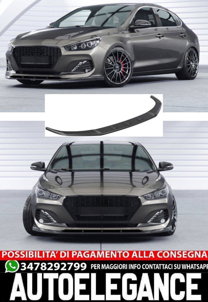 Spoiler anteriore con ABE per Hyundai I30 (PD)