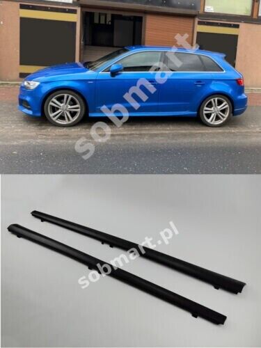 AUDI A3 8V 2012-2020 MINIGONNE LATERALI BARRE LATERALI TUNING SOBMART-mostra il