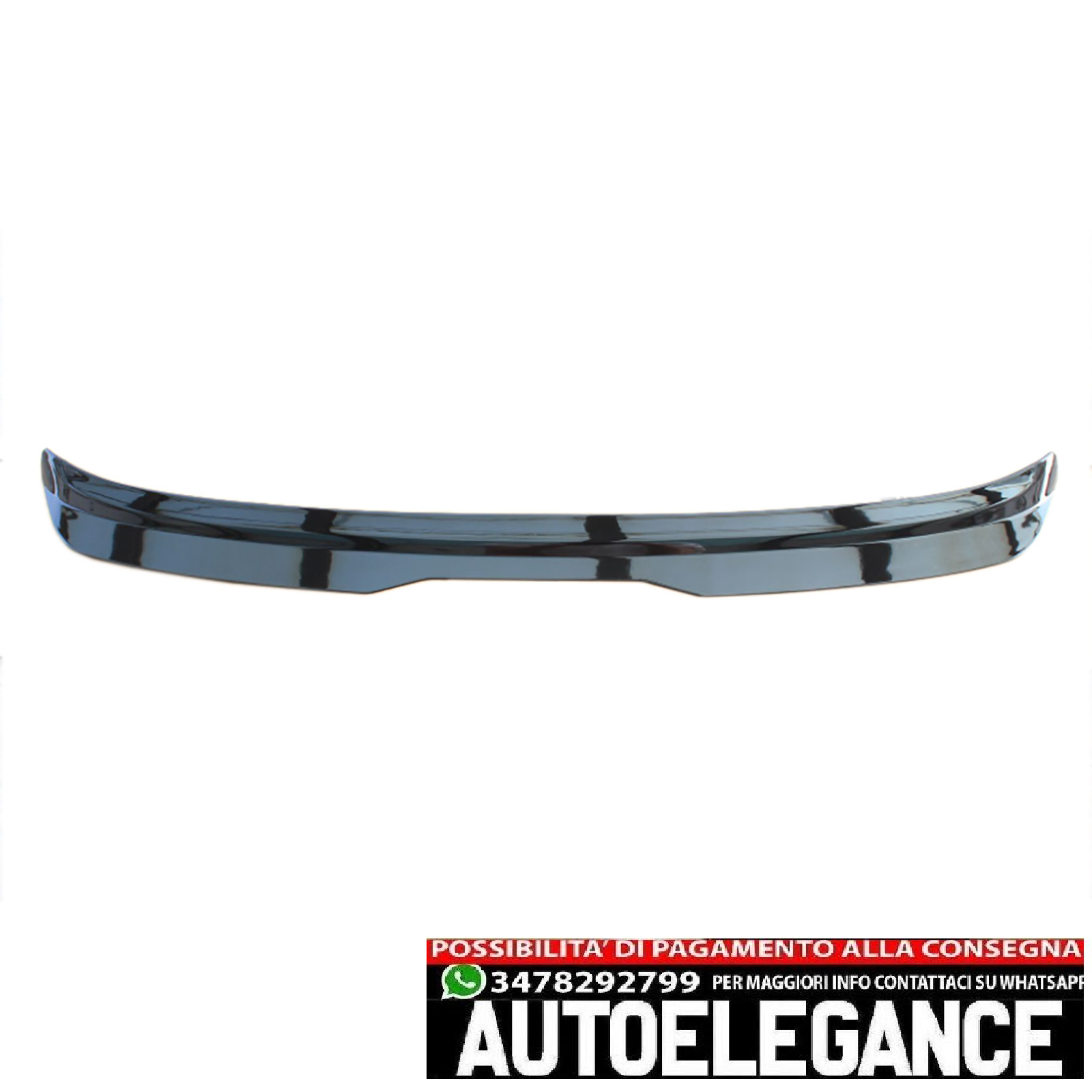 REAR SPOILER WING ROOF SPOILER EDGE SPOILER FOR VW GOLF 7 VII GLOSSY BLACK