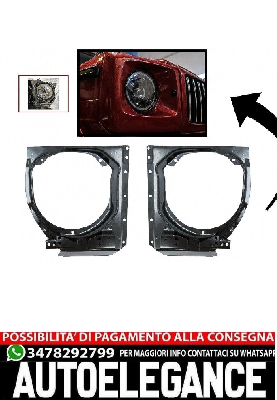 Soporte Faros de Montaje Adecuado para Mercedes W463 Clase G (1990-2006)