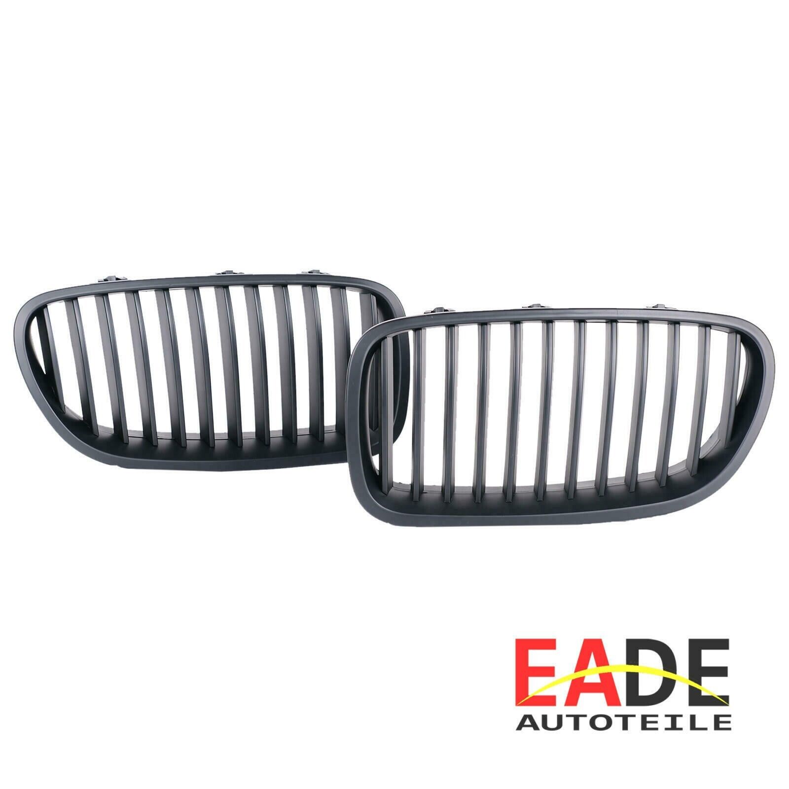 GRIGLIA RENALE NERA OPACA GRIGLIA RADIATORE A PONTE SINGOLO PER BMW5 F10 LIMO F1