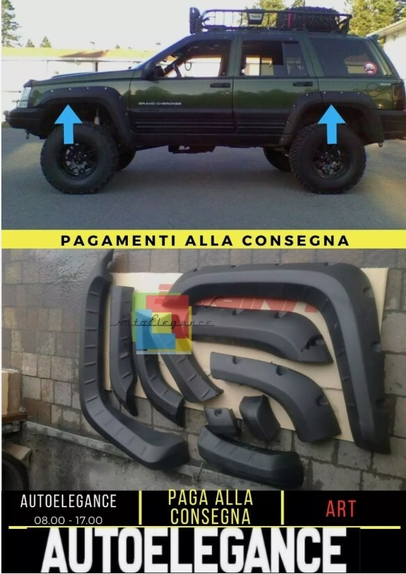 JEEP GRAND CHEROKEE ZJ 1992 - 1998 - KIT ESTENSIONI PARAFANGO +++ NUOVO +