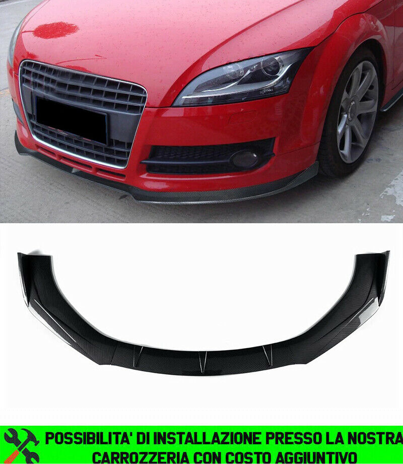 S&eacute;parateur Sous Pare-Choc Audi Tt 8J ABS Sportif Carbone Spoiler Rstt