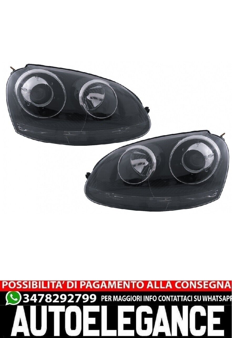 Fari Xenon Look adatti per VW Golf 5 V Mk5 (2003-2007) Jetta (2005-2010) GTI R32