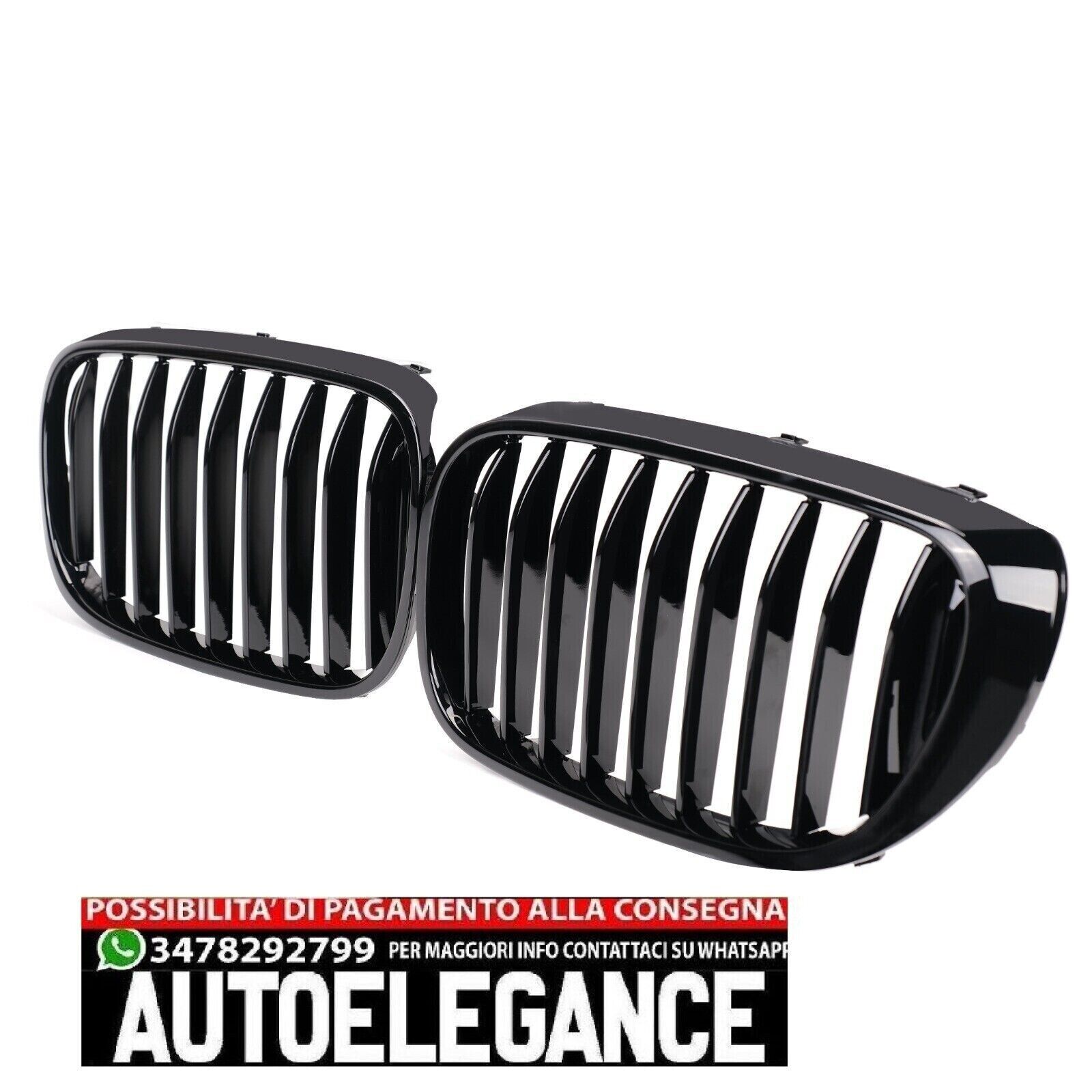 REJILLA DE RADIADOR DE RI&Ntilde;ON INDIVIDUAL PARA BMW Serie 7 G11 G12 15-19 BRILLO