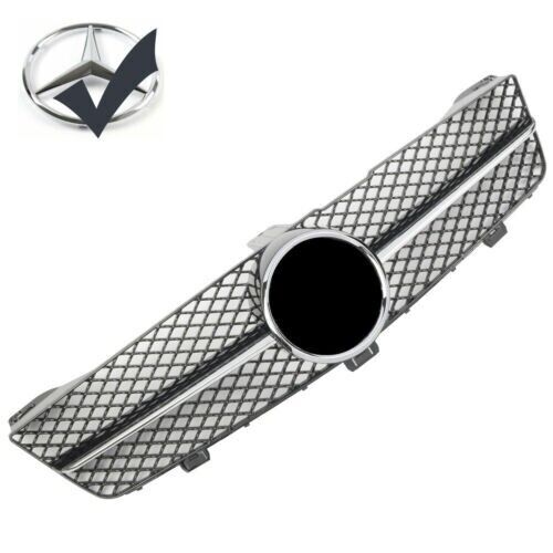 Gitter Sportfahrwerk f&uuml;r Geeignet f&uuml;r Mercedes W219 CLS 2008-2010 Chrom Schwarz