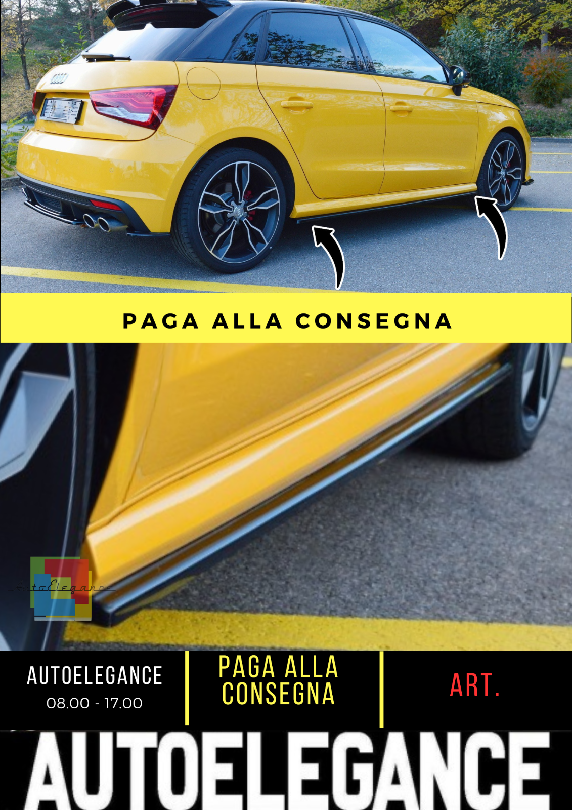 ? Unten Schweller Seitenlichter Geeignet f&uuml;r Audi S1 8X ?