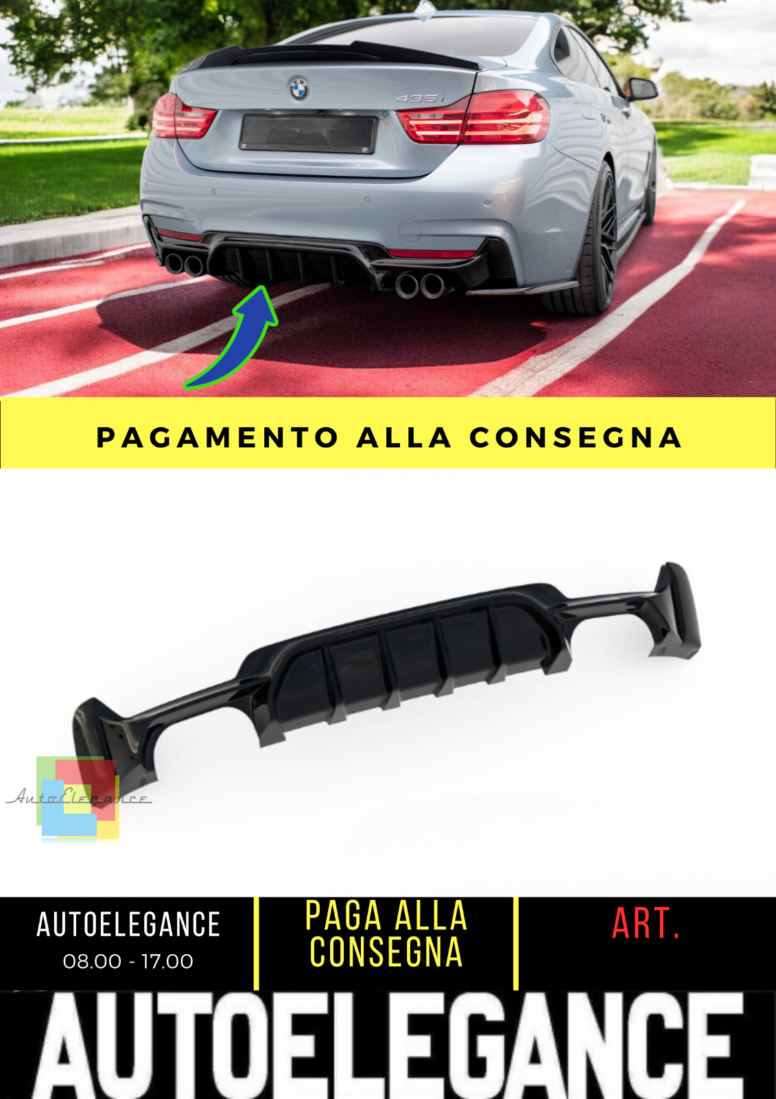 ?Mantovana posteriore BMW 4 Coupe / Gran Coupe / Cabrio M-Pack F32 / F36 / F33 ?