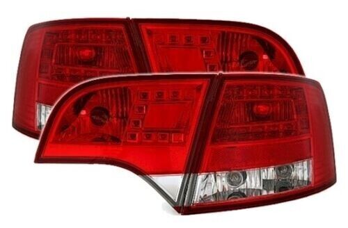 Ensemble De Lumi&egrave;res Arri&egrave;re LED Rouge Blanc pour Audi A4 B7 Avant C