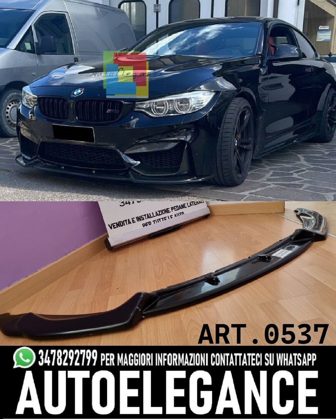 Splitter f&uuml;r BMW 3er F30 F31 F80 4er F32 F36 F33 F82 m4 Fallschirme