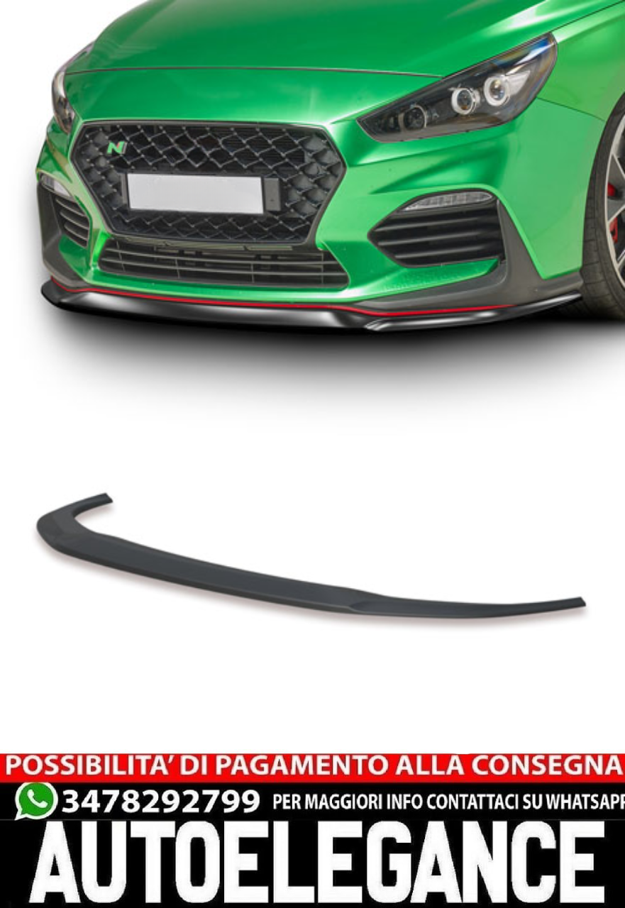 Spoiler anteriore con ABE per Hyundai I30 (PD) N / N-Line